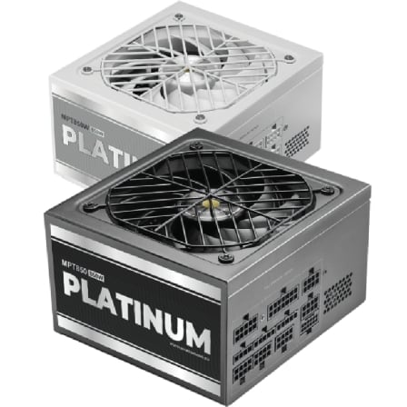 Fuente de Alimentación Mars Gaming MPT850/ 850W/ Ventilador 14cm/ ATX 3.1/ PCIe 5.1/ 80 Plus Platinum/ Negra